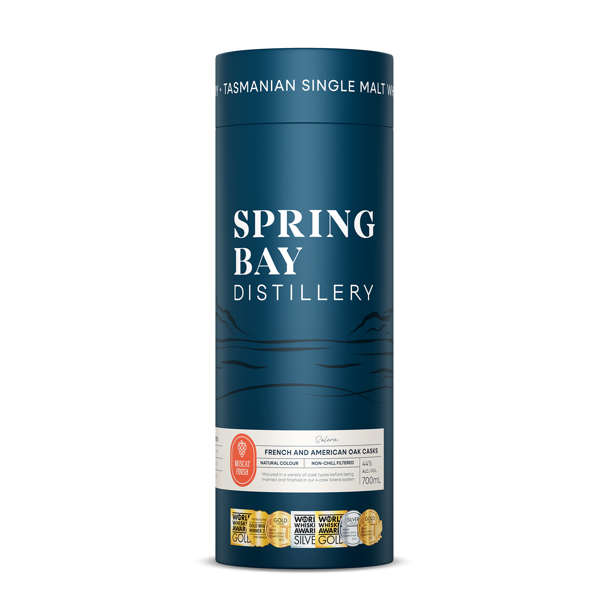 Solera - Muscat Cask Finish - Tasmanian Single Malt Whisky - 44% ABV
