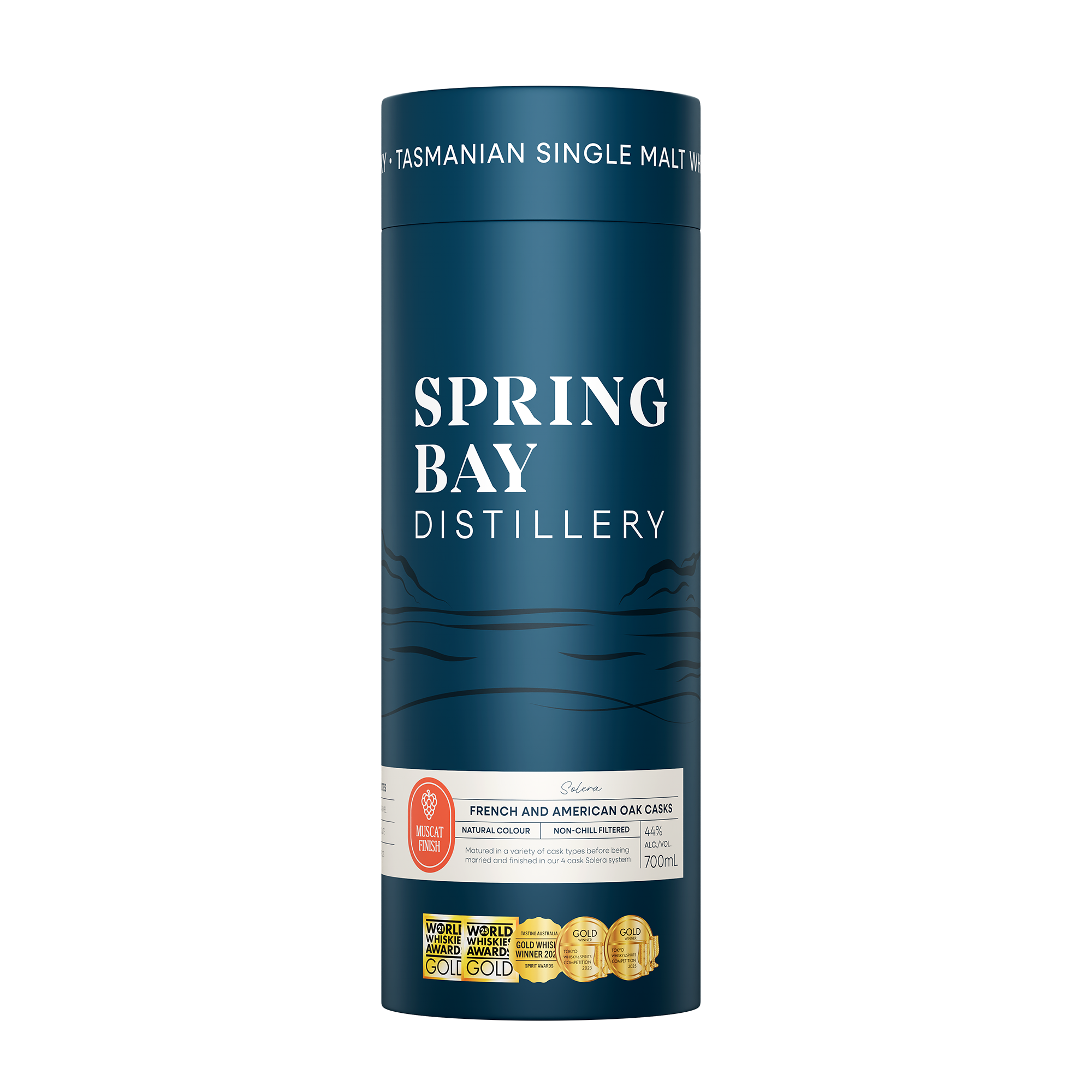 Solera - Muscat Cask Finish - Tasmanian Single Malt Whisky - 44% ABV